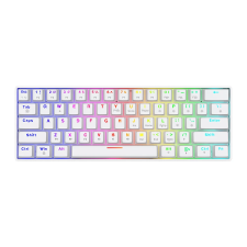 Savio Whiteout X2 Vezetékes Gaming Billentyűzet (Red Switch) - Angol billentyűzet
