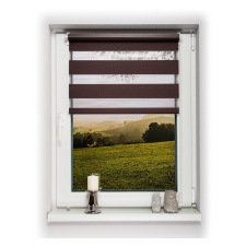  Sávroló, barna, 60 x 160 cm lakástextília