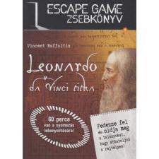 Saxum Kiadó Leonardo da Vinci titka - Escape Game zsebkönyv hobbi, szabadidő