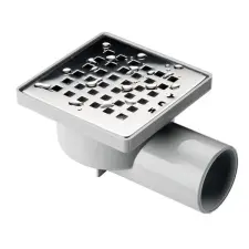  SAY Deniz 15 x15 cm padlóösszefolyó, oldalsó kifolyással (műanyag) építőanyag