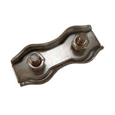  SB kötélszorító dupla d=3 horganyzott (3930332) barkácsolás, csiszolás, rögzítés