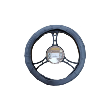SBAutoparts Bőr kormányvédő, szürke, 35-37cm kormányvédő