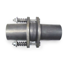 SBAutoparts Rugós kipufogó csatlakozó tűzkarikával – Ø60 mm autóalkatrész