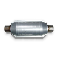 SBAutoparts Univerzális EURO6 kerámiabetétes katalizátor Ø55 mm – hővédő pajzzsal autóalkatrész