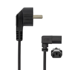 SBOX 230V IEC Táp Fekete 2m POWER-KUTNI/R kábel és adapter