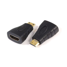 SBOX HDMI - MINI HDMI F/M adapter, aranyozott kábel és adapter