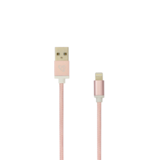 SBOX Kábel, CABLE USB A Male -> 8-pin iPh Male 1.5 m Rose gold - Blister kábel és adapter
