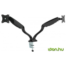 SBOX LCD-S024 Desktop stand for 2 monitor tv állvány és fali konzol