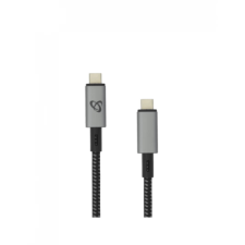 SBOX USB 3.0 Type C Összekötő Fekete 1.5m CTYPE-15-100W/R kábel és adapter