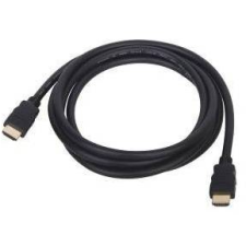 SBOX W026680 HDMI apa - HDMI apa 10m Kábel Fekete kábel és adapter