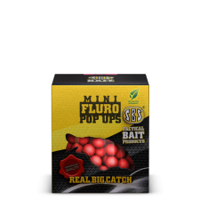 Sbs Mini Fluro Pop Ups Lebegő Mini Bojli 20g Peach - barack (25061) bojli, aroma