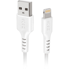 SBS USB-A apa - Lightning apa Adat- és töltőkábel 2m - Fehér (TECABLEUSBIP5289W) kábel és adapter
