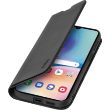 SBS Wallet Smooth Samsung Galaxy A25 5G Flip Tok - Fekete (TEBKLITESAA25K) tok és táska