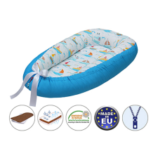 Scamp babafészek kókuszbetétes Blue Boats BF029 babafészek