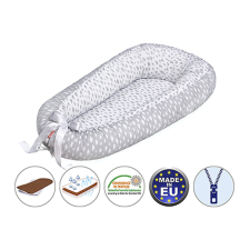 Scamp babafészek kókuszbetétes Little Clouds White Grey BF001 babafészek