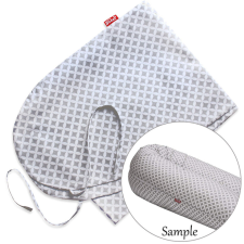  Scamp Formázható univerzális szoptatós párna pamut huzat - Pick Gray kismama párna