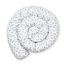 Scamp rácsvédõ hengerpárna 180cm White Little Clouds BRVE017 180CM babaágynemű, babapléd