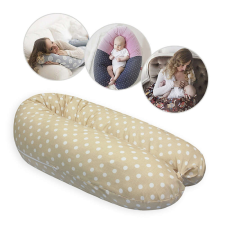 Scamp Scamp univerzális szoptatós párna - Beige Dots kismama párna