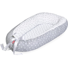 Scamp Soft Little Heart White Grey babafészek