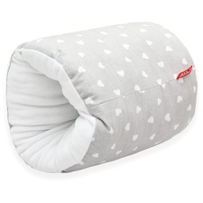 Scamp Szoptatós karpárna Little Heart White Grey kismama párna