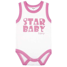 Scamp Ujjatlan baba kombidresz (68) - Star Baby pink kombidressz, body