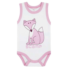  Scamp Ujjatlan baba kombidresz (80) - Róka rózsaszín gyerek atléta, trikó