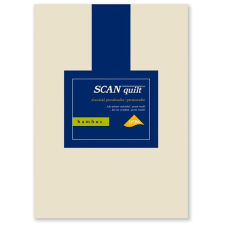 Scanquilt BAMBUS LYCRA lepedő, krémszín, 180×200 cm lakástextília