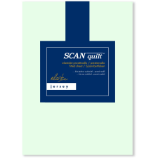 Scanquilt JERSEY ELASTIC LYCRA lepedő, mentazöld, 160×200 cm (33505) lakástextília