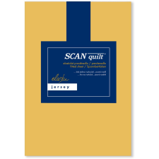 Scanquilt JERSEY ELASTIC LYCRA lepedő, okkersárga, 180×200 cm (34720) lakástextília