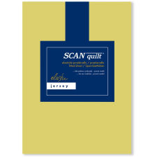Scanquilt JERSEY ELASTIC LYCRA lepedő, sárgászöld, 180×200 cm (27452) lakástextília