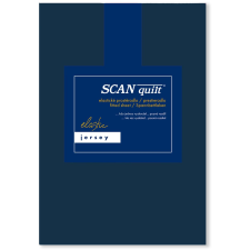 Scanquilt JERSEY ELASTIC LYCRA lepedő, sötétkék, 160×200 cm (31011) lakástextília