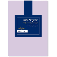 Scanquilt JERSEY ELASTIC LYCRA lepedő, világoslila, 160×200 cm lakástextília