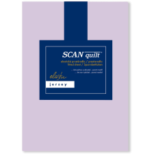 Scanquilt JERSEY ELASTIC LYCRA lepedő, világoslila, 160×200 cm (34332) lakástextília