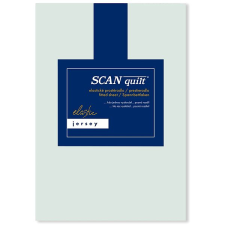 Scanquilt JERSEY ELASTIC LYCRA lepedő, vízkék, 160×200 cm lakástextília
