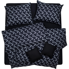 Scanquilt KLASIK DESIGN ágyneműhuzat, zebra, fekete-fehér, 140 × 200/70 × 90 cm (34640) lakástextília