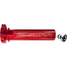 SCAR Alumínium gázkar cső csapággyal CRF 250 / 450 piros egyéb motorkerékpár alkatrész