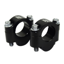 SCAR emelőkészlet +20mm Ø22,2mm kormányhoz, fekete egyéb motorkerékpár alkatrész