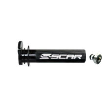 SCAR Gázcső Scar alumínium csapággyal YZ 125 / 250 fekete egyéb motorkerékpár alkatrész