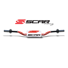 SCAR O² magas kormány - piros egyéb motorkerékpár alkatrész