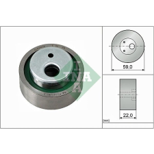 Schaeffler INA feszítő, fogasszíj Schaeffler INA 531 0030 10 autóalkatrész