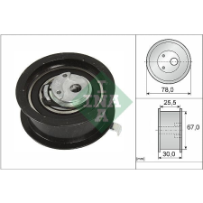 Schaeffler INA feszítő, fogasszíj Schaeffler INA 531 0251 30 autóalkatrész