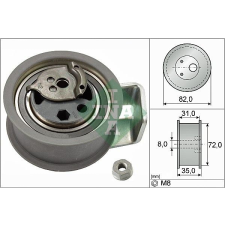 Schaeffler INA feszítő, fogasszíj Schaeffler INA 531 0436 20 autóalkatrész