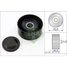 Schaeffler INA feszítőgörgő, hosszbordás szíj 531 0873 10 autóalkatrész