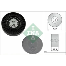 Schaeffler INA feszítőgörgő, hosszbordás szíj 531 0880 10 autóalkatrész