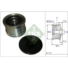Schaeffler INA generátor szabadonfutó 535 0108 10 autóalkatrész
