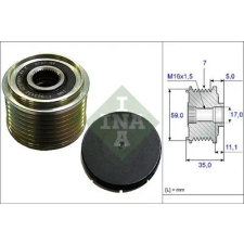 Schaeffler INA generátor szabadonfutó 535 0159 10 autóalkatrész