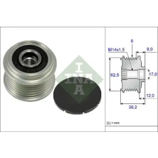 Schaeffler INA generátor szabadonfutó 535 0219 10 autóalkatrész