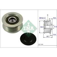 Schaeffler INA generátor szabadonfutó 535 0241 10 autóalkatrész