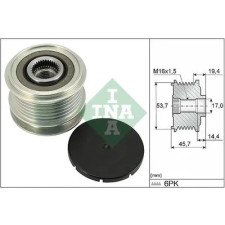 Schaeffler INA generátor szabadonfutó 535 0328 10 autóalkatrész