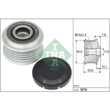 Schaeffler INA generátor szabadonfutó 535 0359 10 autóalkatrész